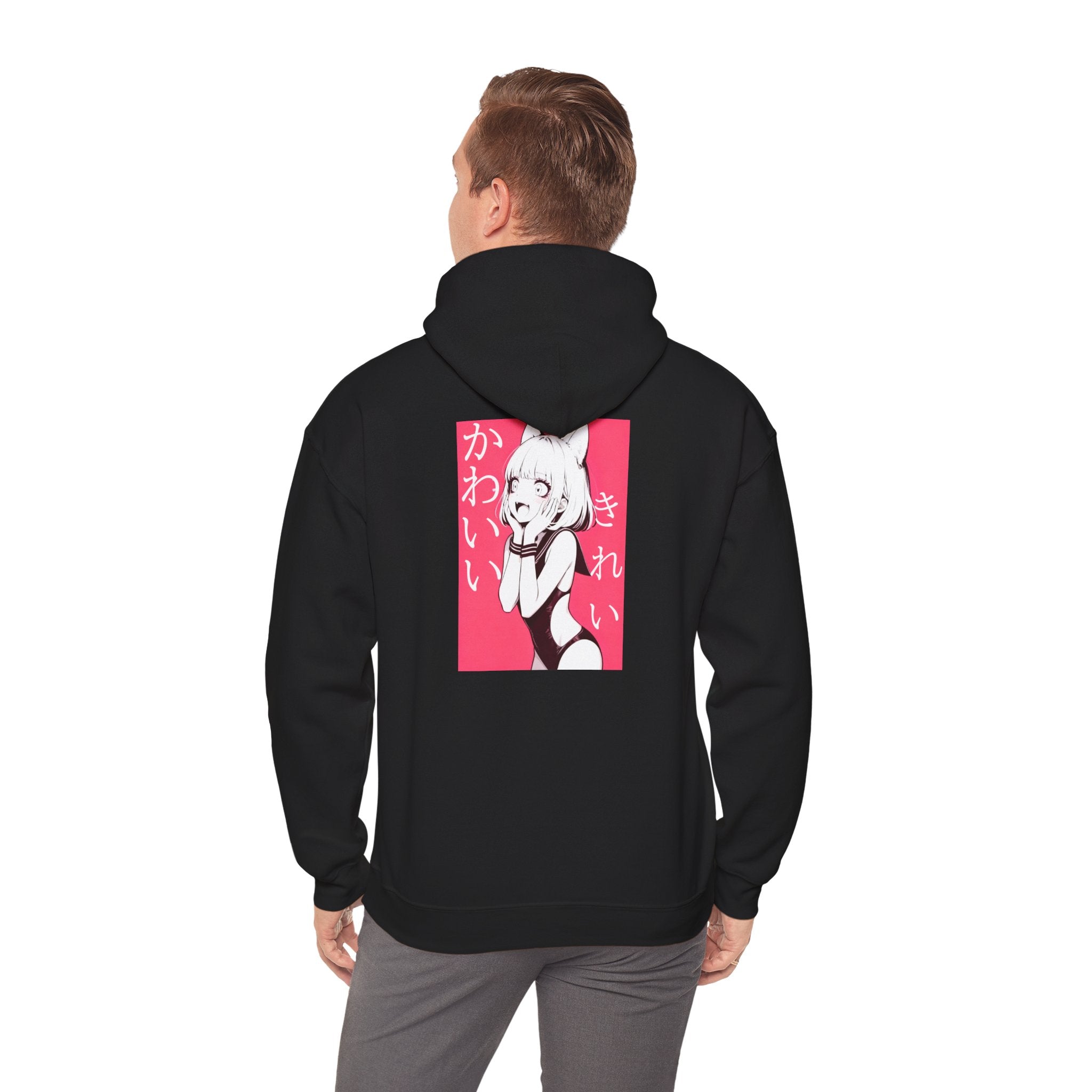 Anime Art Hooded Sweatshirt - Stylish Graphic Pullover