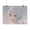 Poster - Cute Anime Cat Girl Design