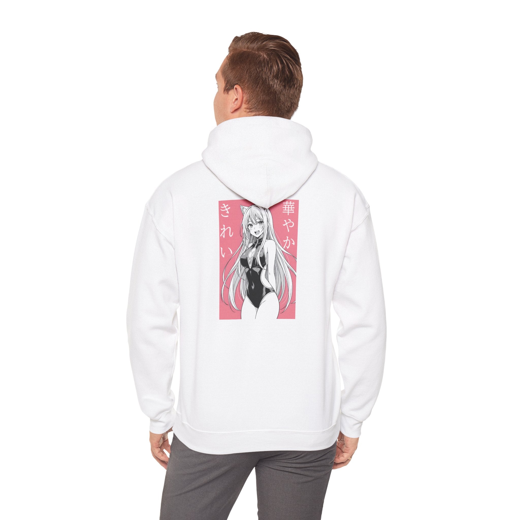 Anime Art Hooded Sweatshirt - Stylish Graphic Pullover