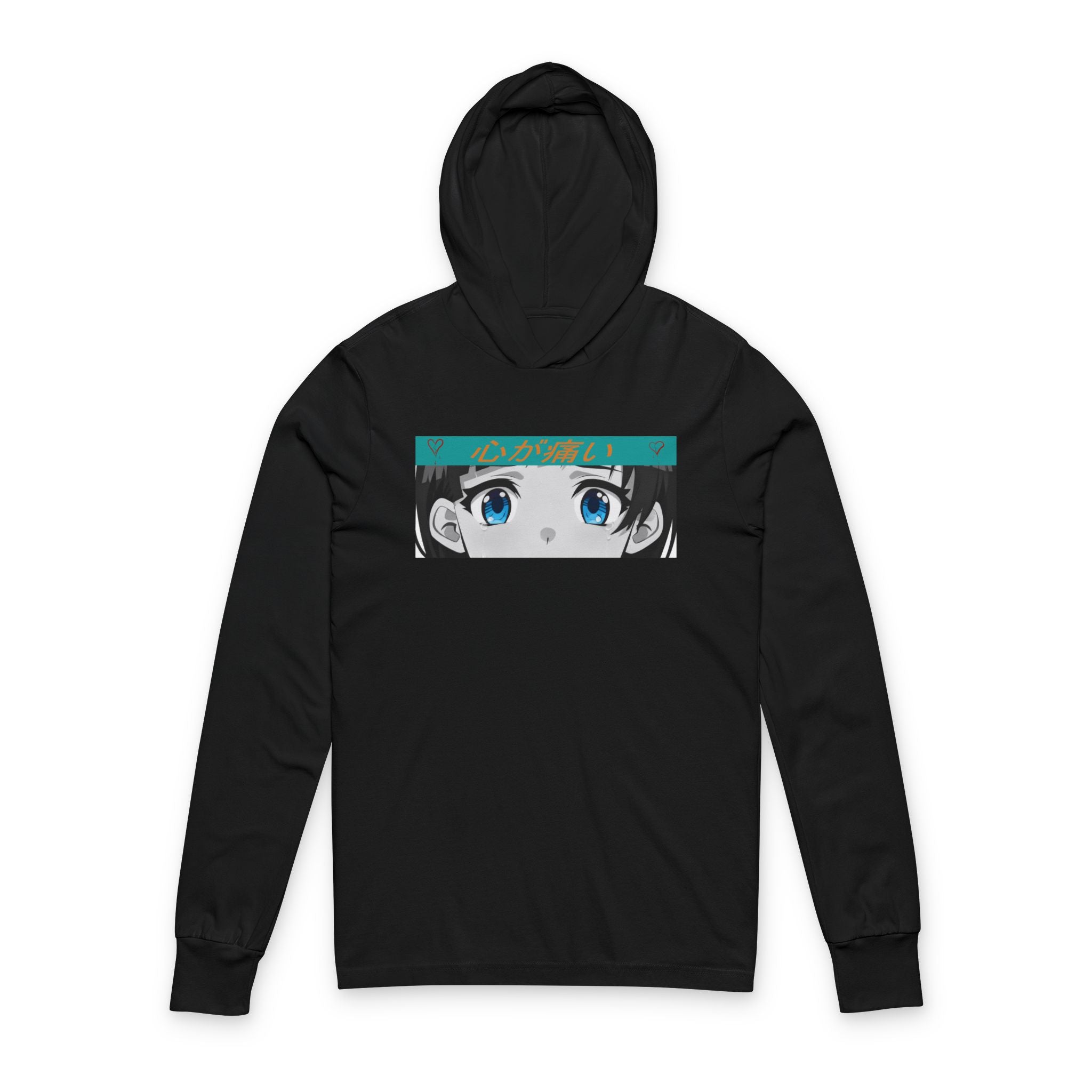 Anime Lover Hooded Tee - Edgy Cool Anime Sweater