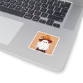 Kawaii Anime Halloween Square Stickers