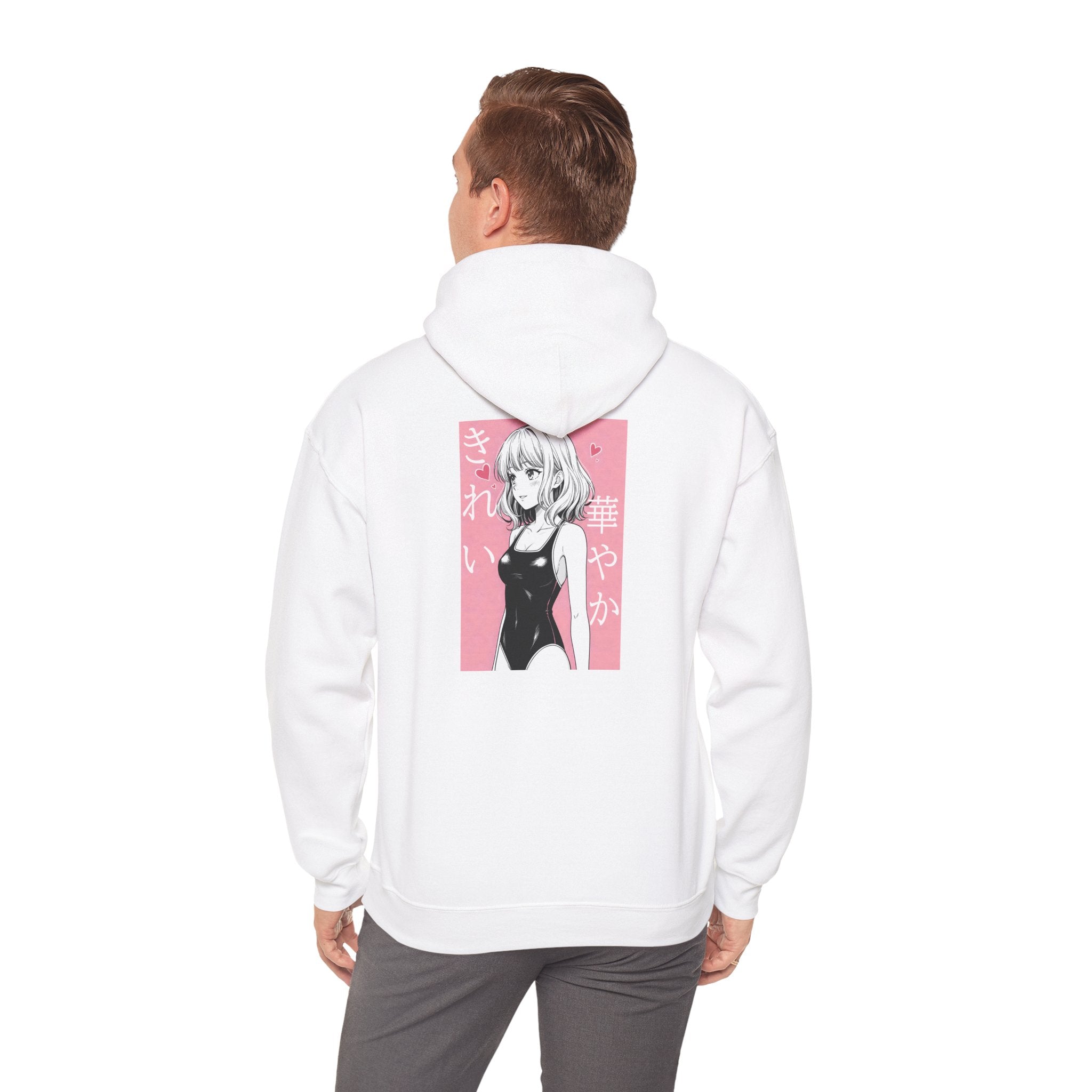 Anime Art Hooded Sweatshirt - Stylish Graphic Pullover