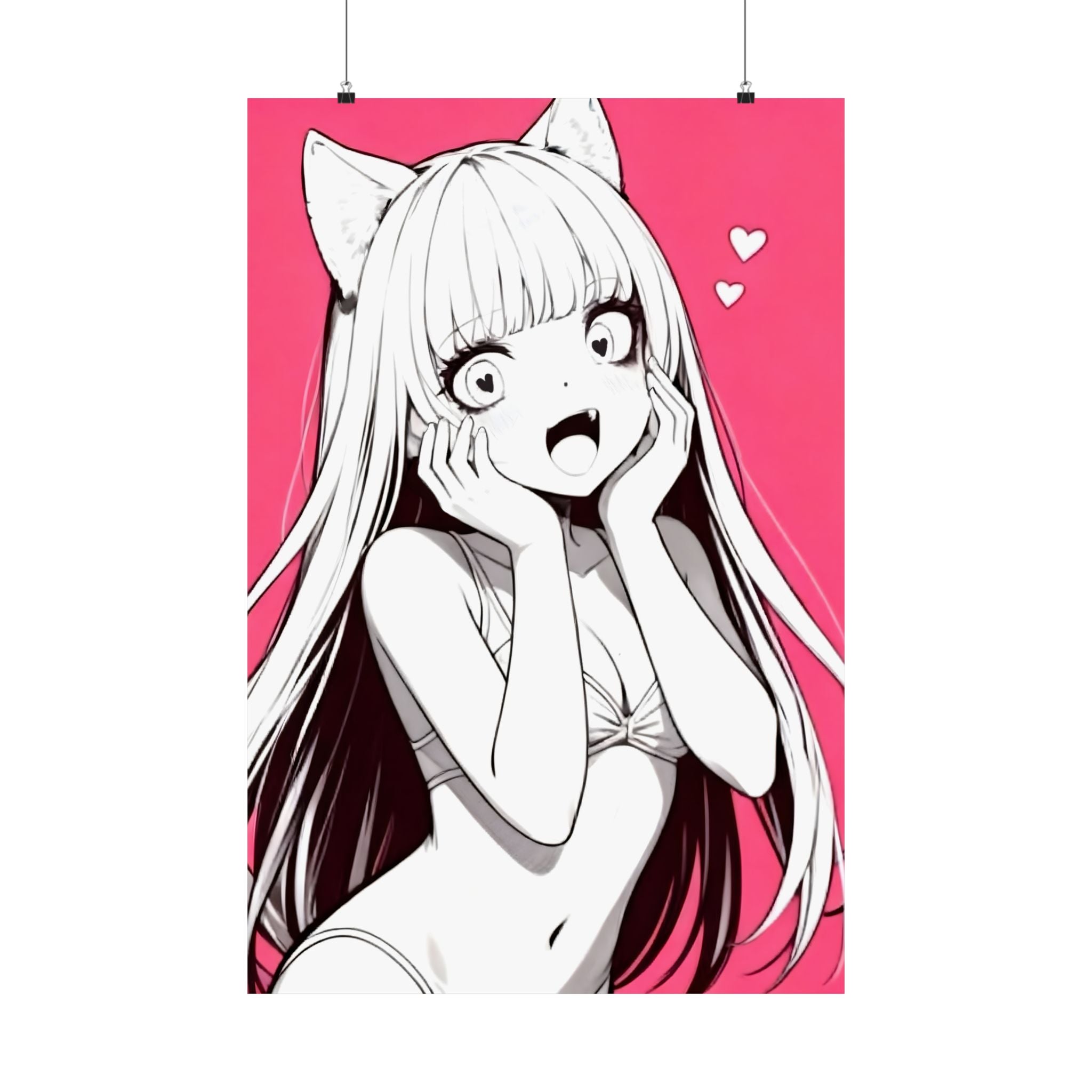 Anime Poster - Cute Anime Girl Poster, Sexy Anime Girl, Swimsuit Anime Girl, Hot Anime Girl