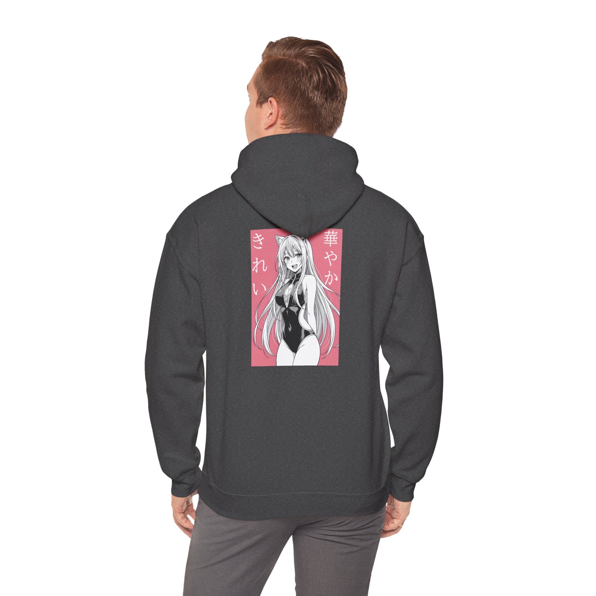 Anime Art Hooded Sweatshirt - Stylish Graphic Pullover