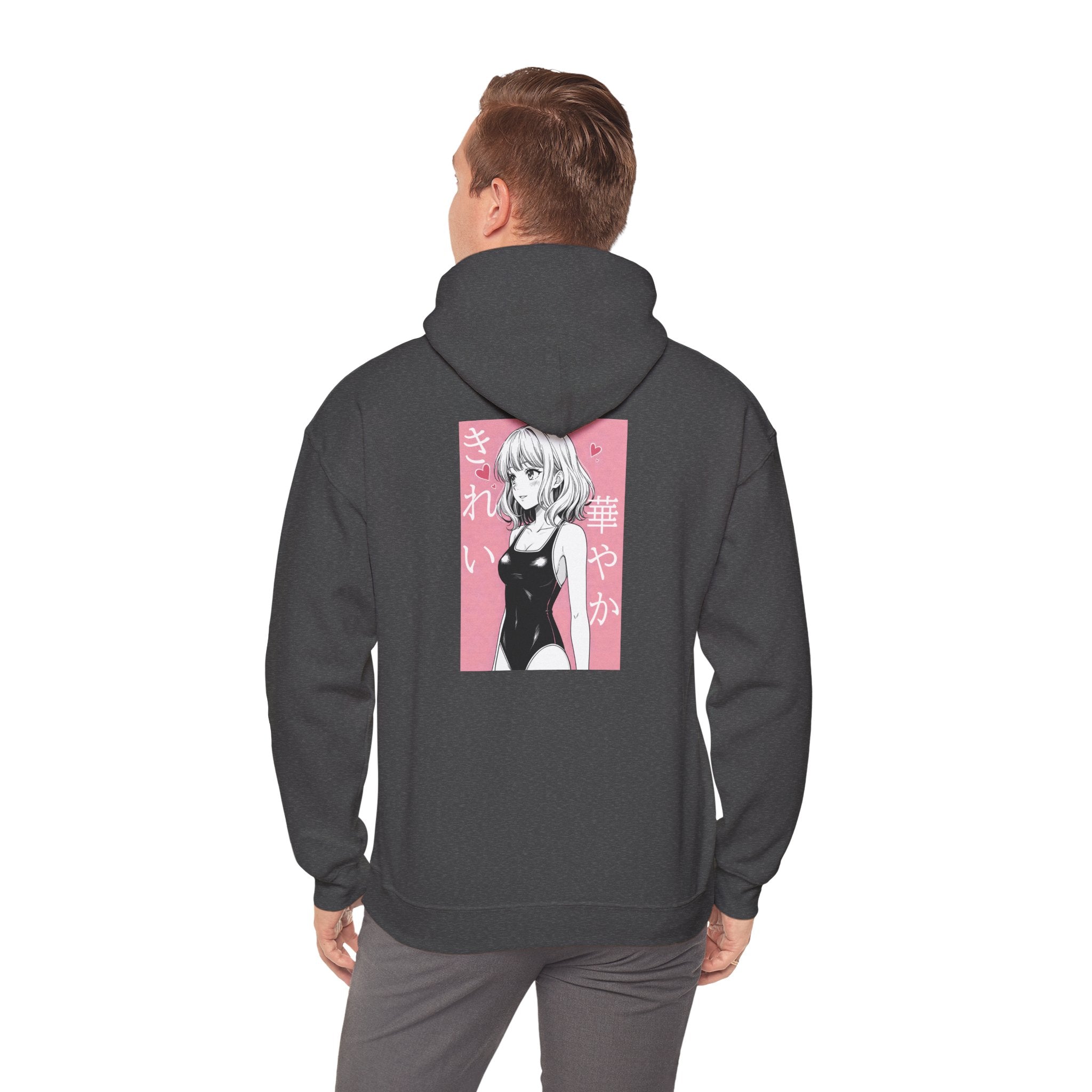 Anime Art Hooded Sweatshirt - Stylish Graphic Pullover