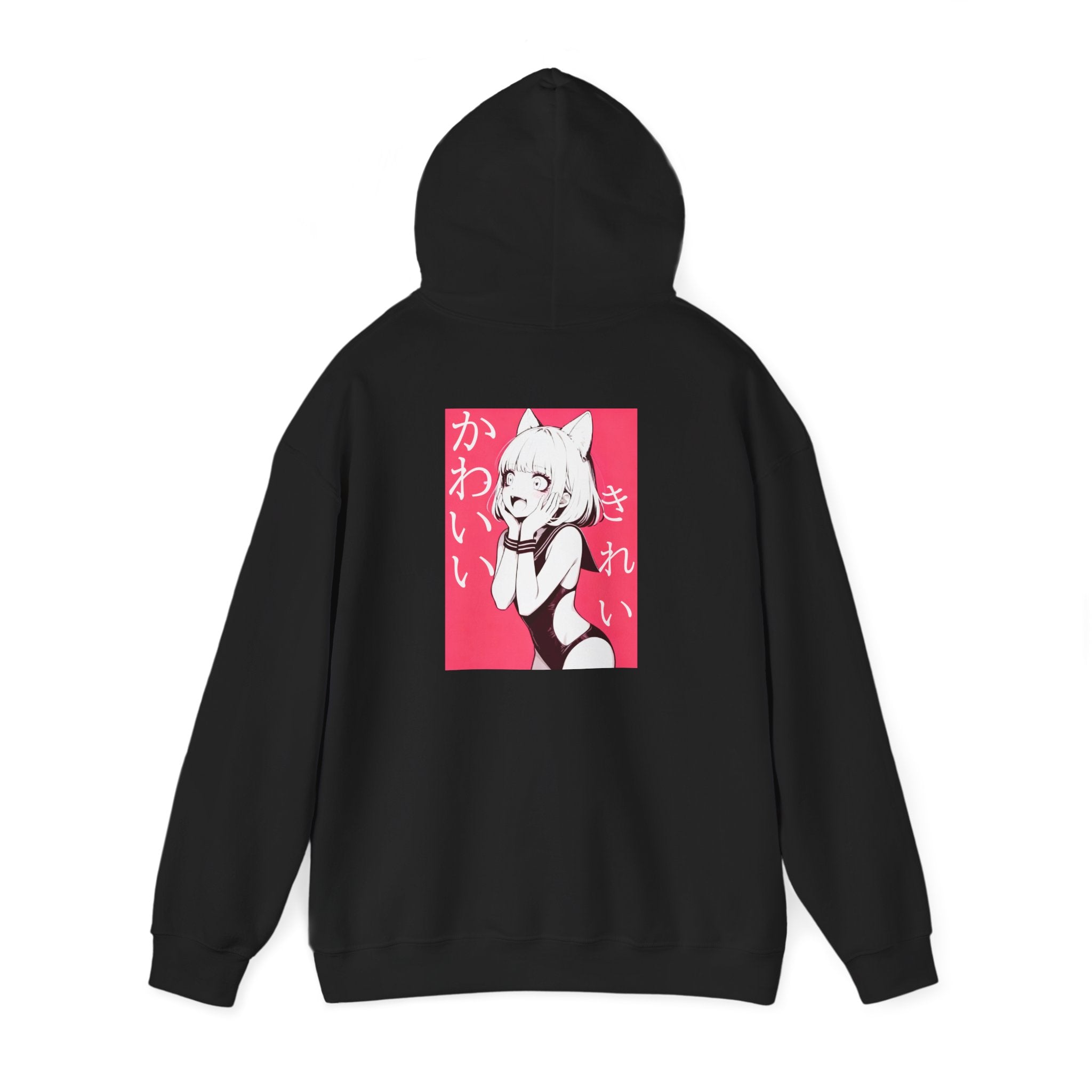 Anime Art Hooded Sweatshirt - Stylish Graphic Pullover