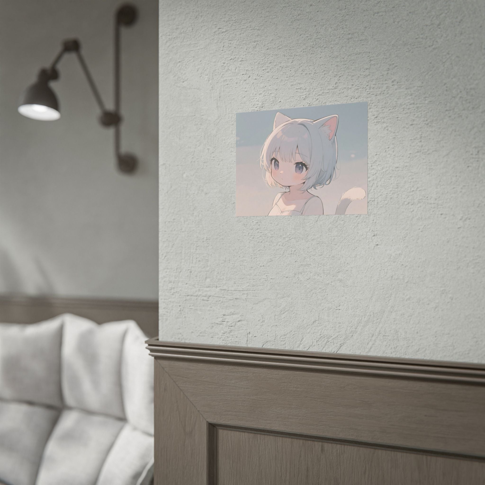 Poster - Cute Anime Cat Girl Design